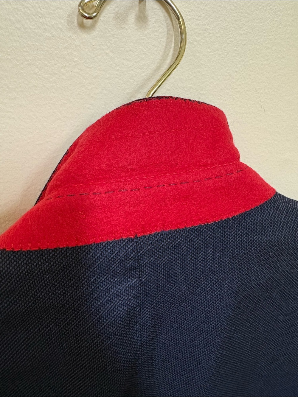 Suitsupply Sienna 40L Navy + Black Birdseye 100% VBC Wool Canvassed Jacket - Picture 12 of 12